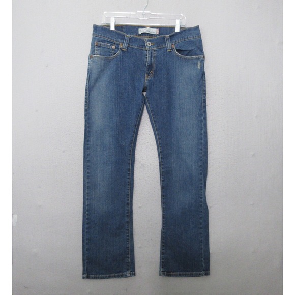 Levi's Denim - Levis Jeans 13 Slouch Straight Low Rise Y2K Distressed Grunge Edgy 90s Vintage
